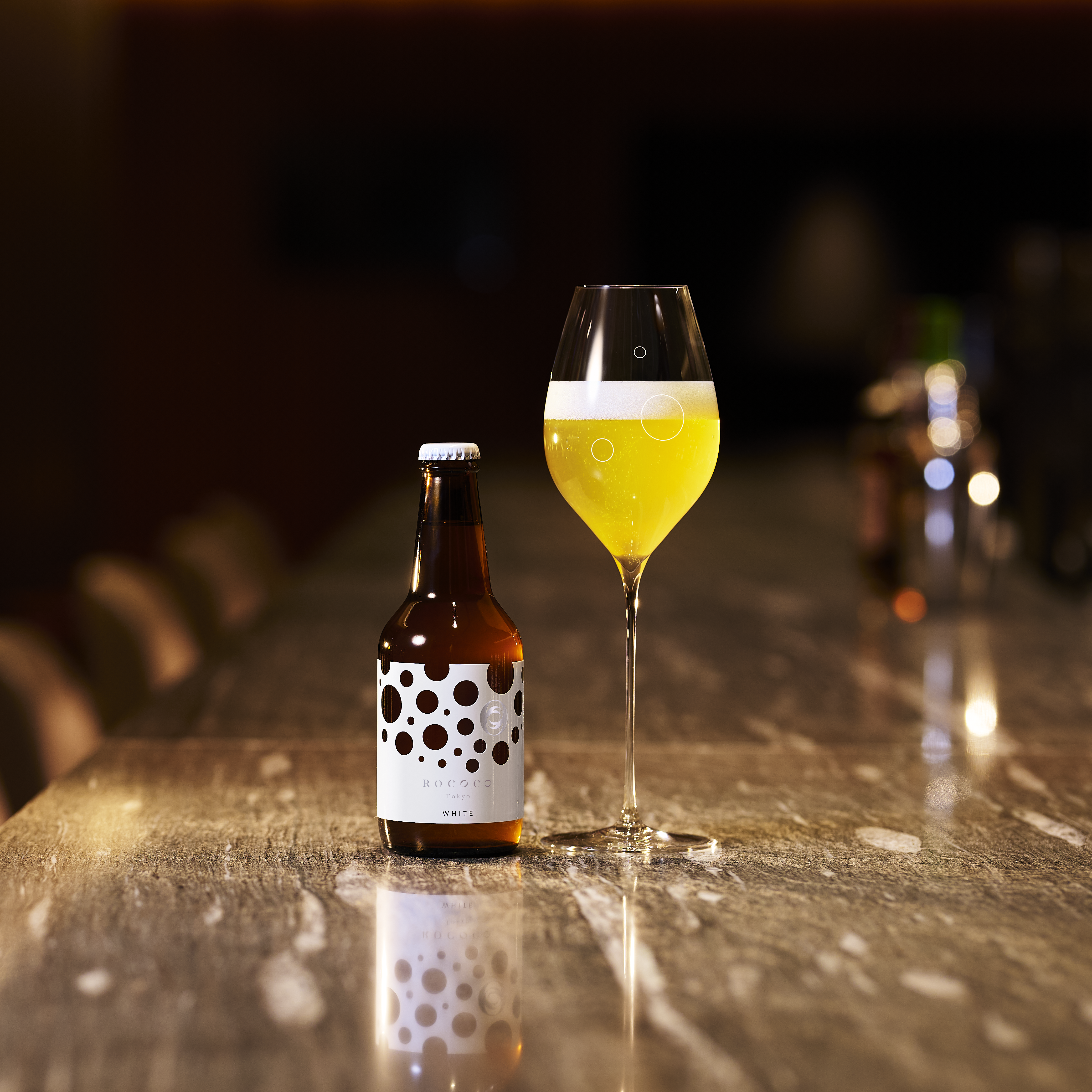 ANA SUITE LOUNGE ROCOCOは「ANA SUITE LOUNGE」のBARカウンターで提供される唯一のビール