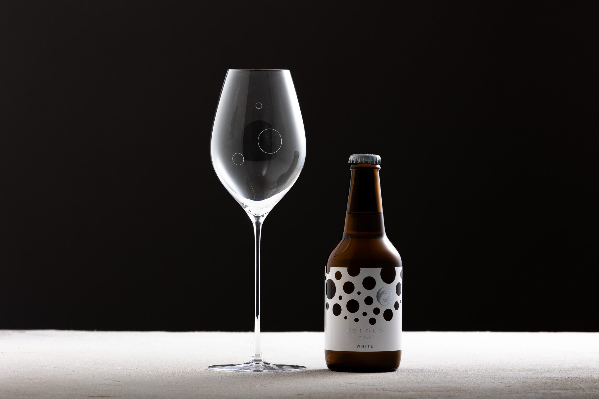 ROCOCO GLASS Japan's Most Elegant Beer Glass: ROCOCO Tokyo GLASS